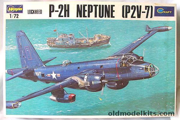 Hasegawa 1/72 Lockheed P2V-7 Neptune (P-2H P2V7) - US Navy VC-5 /  JSDF/ French Navy Decals, JS082 plastic model kit